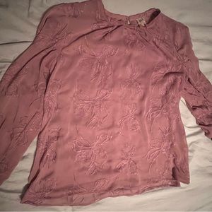 Women's Chico’s 2 piece Pink Blouse Set - Size 3 (runs small)